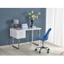 Стол компьютерный HALMAR B30 белый/хром